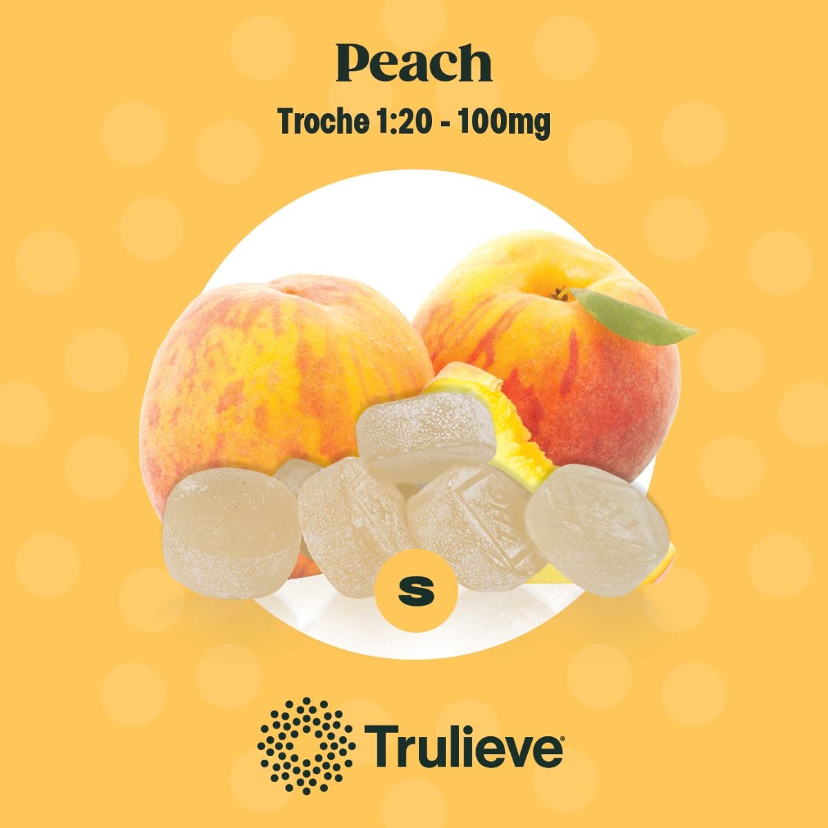 Image of Peach - Troche 1:20 100mg