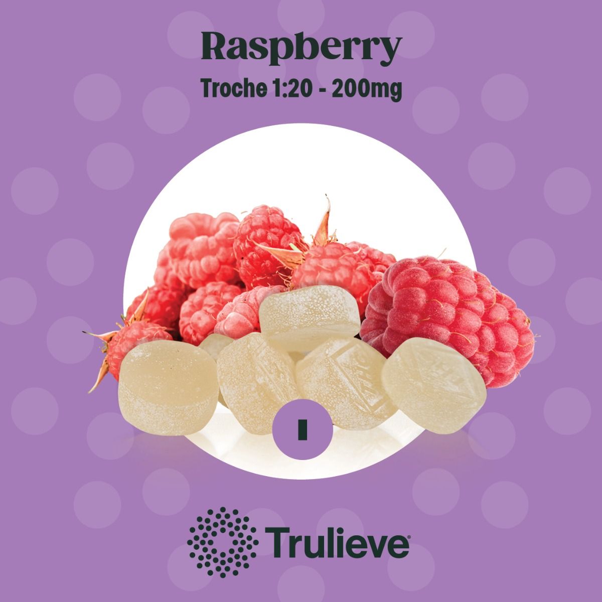 Image of Raspberry - Troche 1:20 200mg