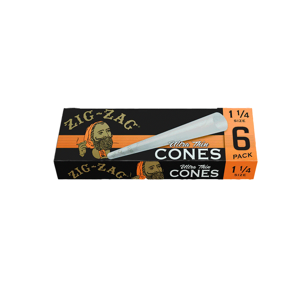 Zig Zag Ultra Thin Cones1.25