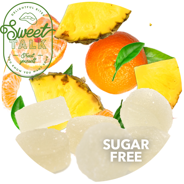 Pineapple Clementine - Sugar Free Gels 100mg